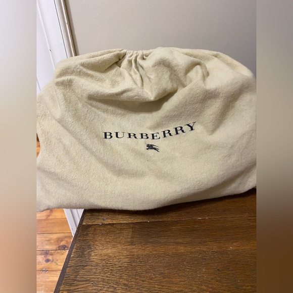 Burberry Tan Leather Bridle Trim Hepburn Crossbody Shoulder Bag - Picture 8 of 10